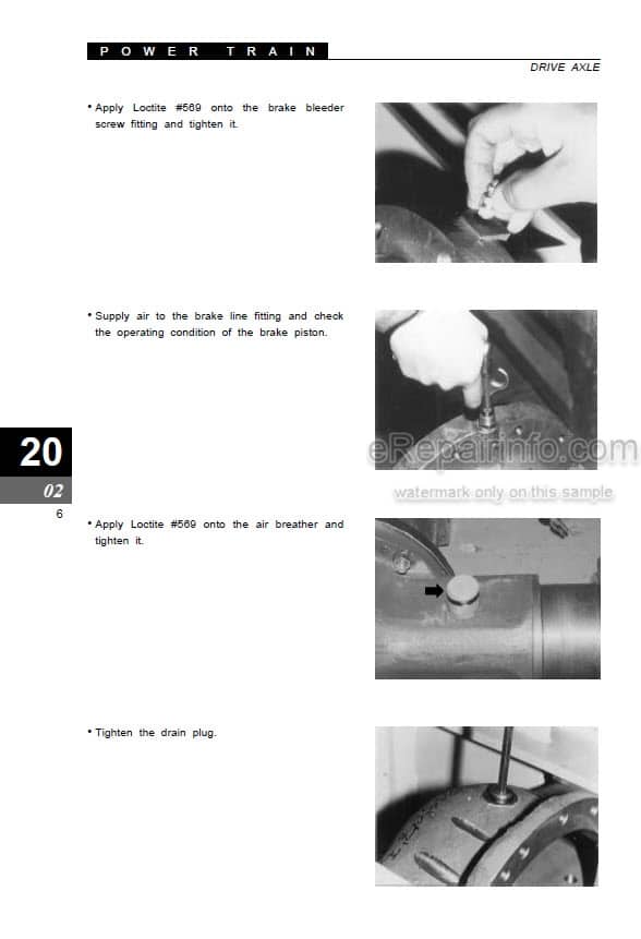Photo 1 - Clark SF35-45D L CMP40-50SD L Service Manual Forklift