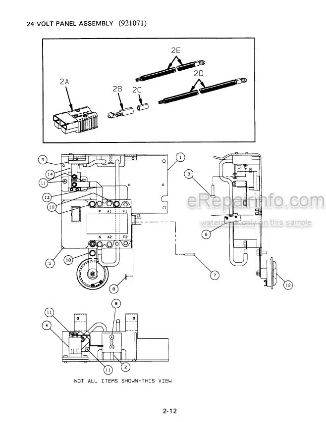 Photo 11 - Clark WP40 Service Manual Forklift