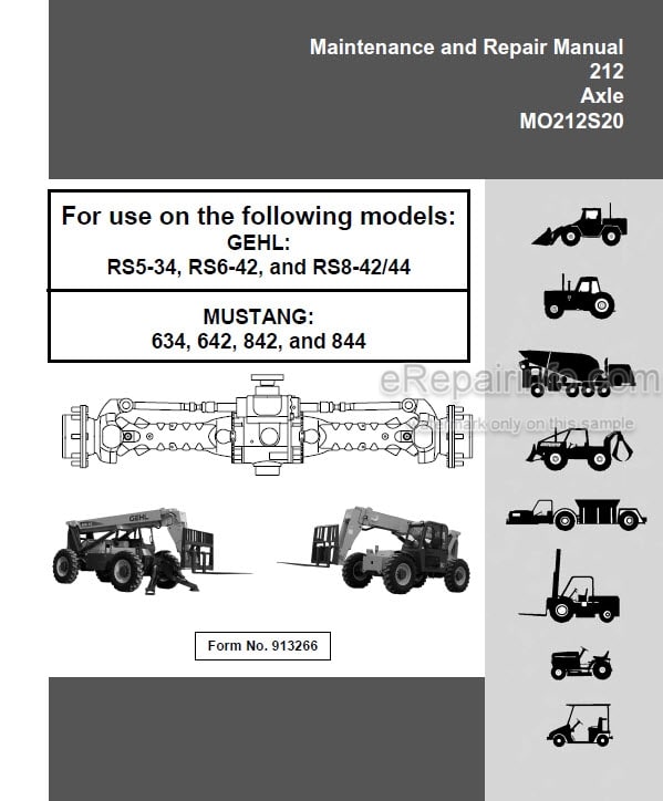 Photo 4 - Dana 212 Maintenance And Repair Manual Axle 913266