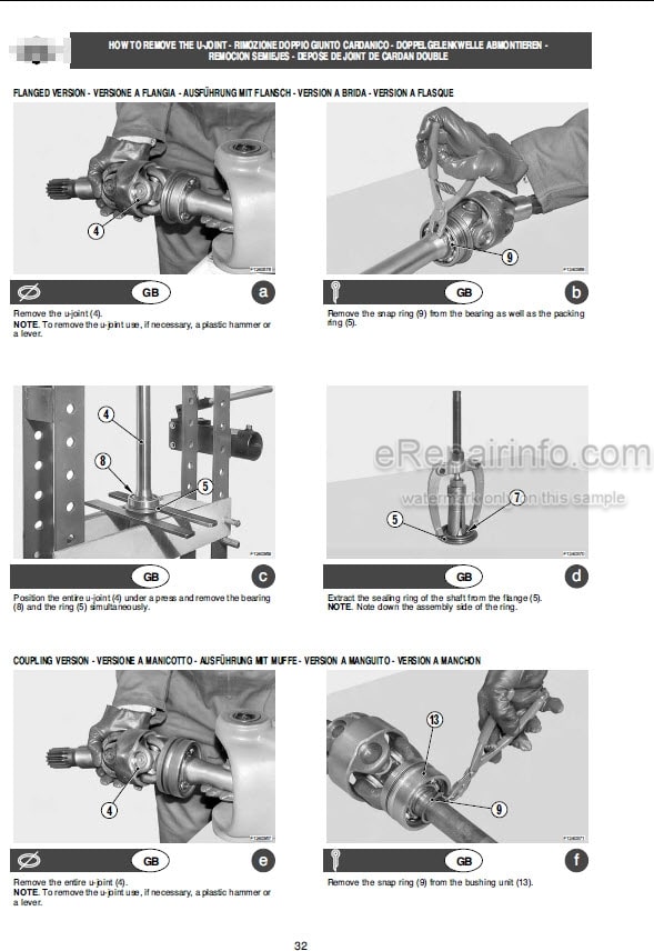 Photo 2 - Dana 212 Maintenance And Repair Manual Axle 913266