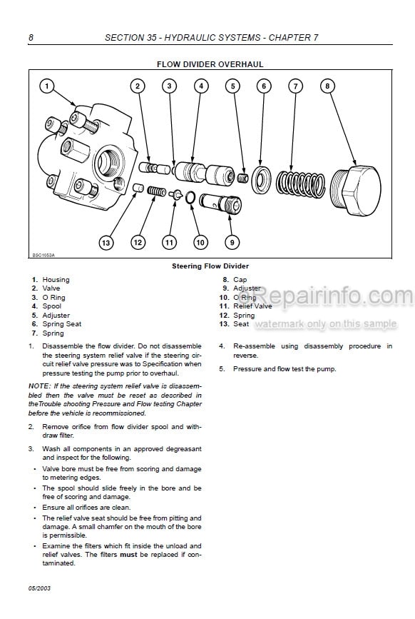 Photo 5 - Fiat Kobelco B95 B100 B110B B200 FB100.2 FB110.2 FB200.2 4WS Repair Manual Backhoe Loader 604.13.312.01