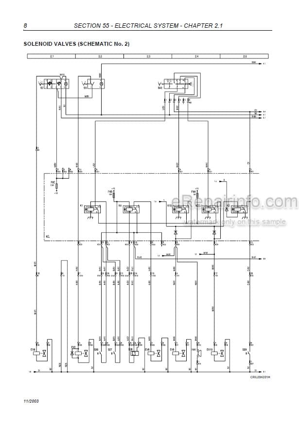 Photo 3 - Fiat Kobelco B95 B100 B110B B200 FB100.2 FB110.2 FB200.2 4WS Repair Manual Backhoe Loader 604.13.312.01