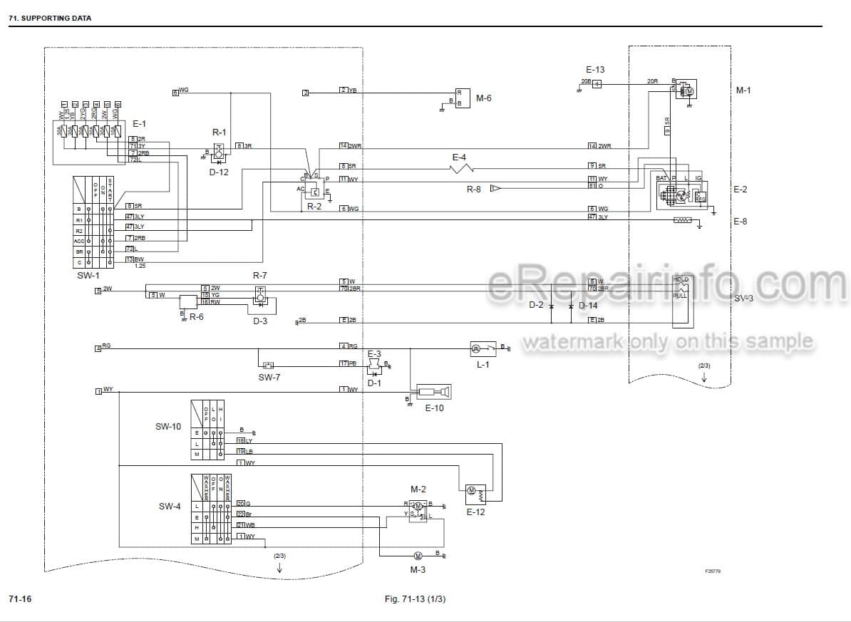 Photo 5 - Fiat Kobelco E20.2SR E22.2SR E27.2SR Workshop Manual Compact Excavator 604.13.358