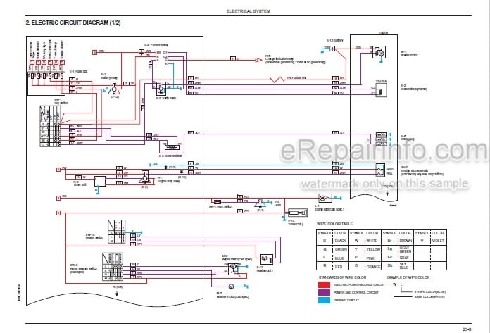 Photo 6 - Fiat Kobelco E20SR E22SR E25SR Evolution Workshop Manual Compact Excavator 604.13.249.00