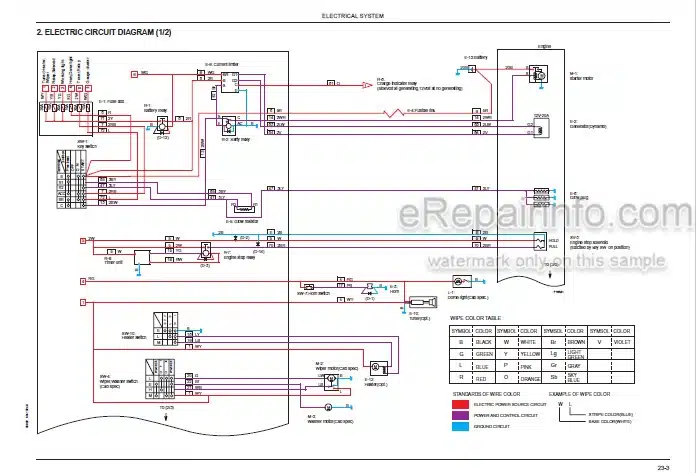 Photo 6 - Fiat Kobelco E20SR E22SR E25SR Evolution Workshop Manual Compact Excavator 604.13.249.00