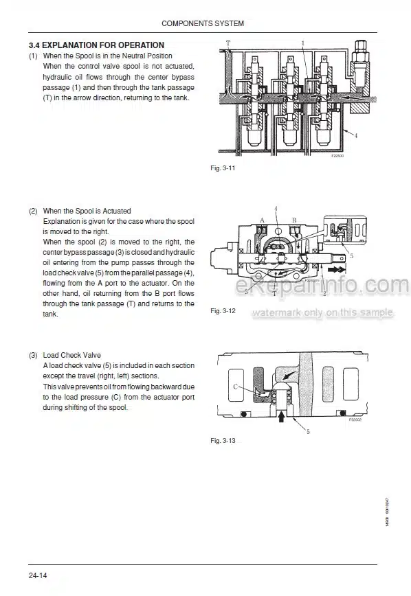 Photo 14 - Fiat Kobelco E9SR Evolution Workshop Manual Compact Excavator 604.13.247.00