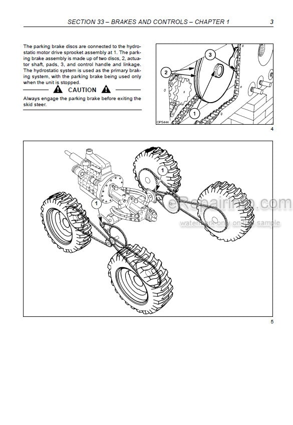 Photo 5 - Fiat Kobelco SL35B SL40B Workshop Manual Skid Steer Loader 604.06.899.01