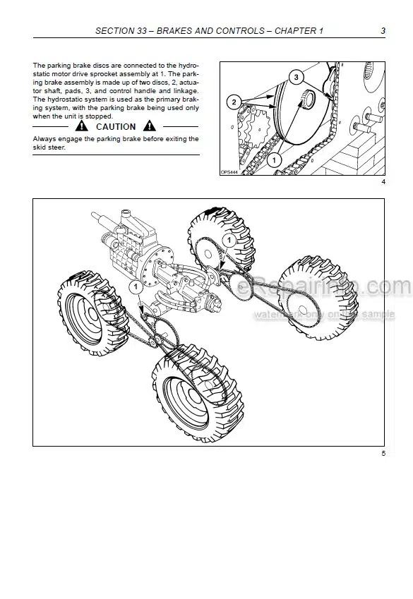 Photo 5 - Fiat Kobelco SL35B SL40B Workshop Manual Skid Steer Loader 604.06.899.01