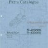 Photo 4 - Iseki TH4290E6 TH4330E6 Parts Catalog Tractor