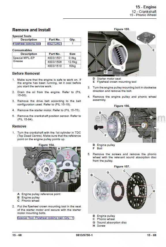 Photo 10 - JCB 135-T4F 150T-T4F 155-T4F 175-T4F 190T-T4F 205T-T4F 210-T4F 215-T4F Service Manual Skid Steer Loader 9813-9750