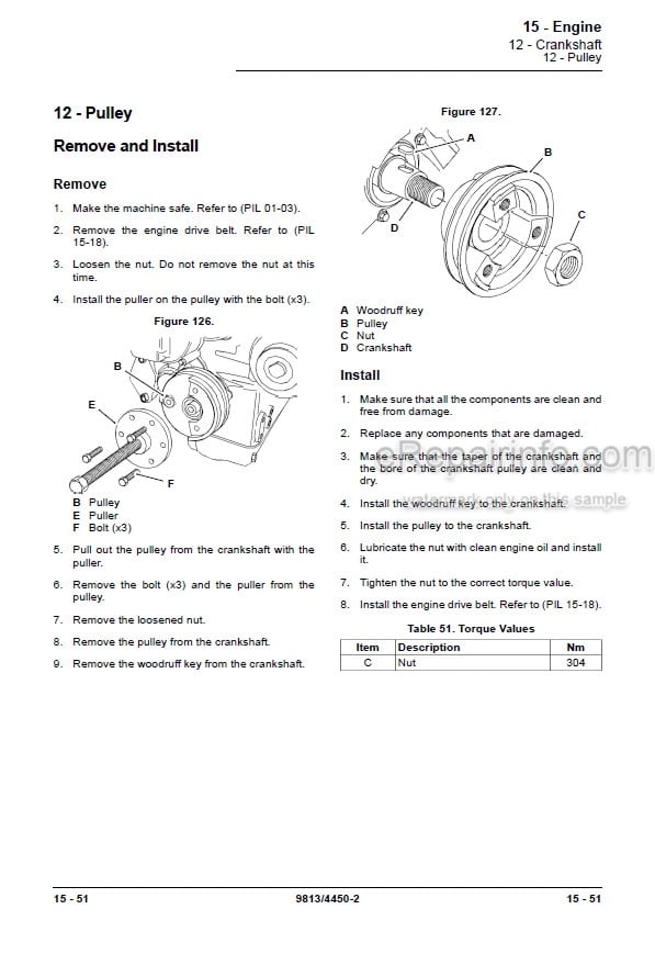 Photo 8 - JCB 135 155 175 190 205 Service Manual Skid Steer Loader 9813-6750