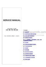 Photo 4 - JCB 135 155 175 190 205 Service Manual Skid Steer Loader 9813-6750