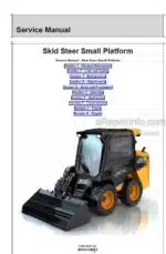 Photo 5 - JCB 135 155 175 190 205 150T 190T 205T Service Manual Skid Steer Loader 9813-1350