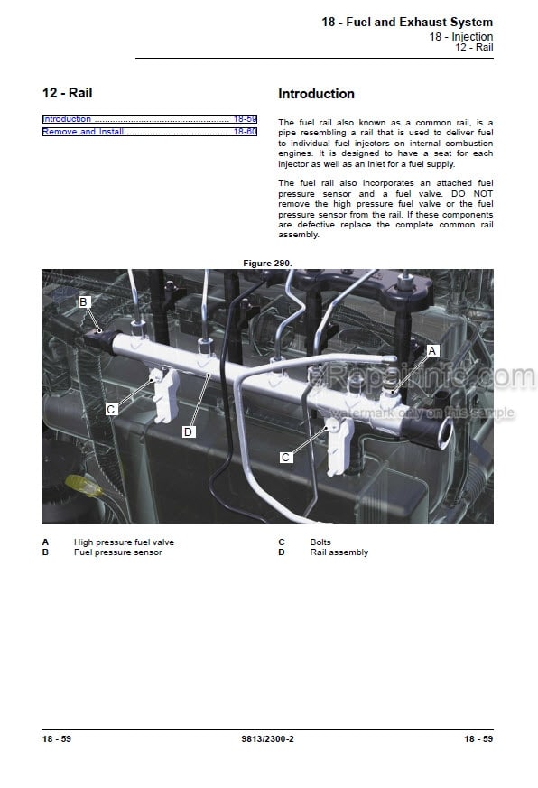 Photo 3 - JCB 225 225T 260 260 280 300 300T 320T 330 Service Manual Skid Steer Loader 9813-2300