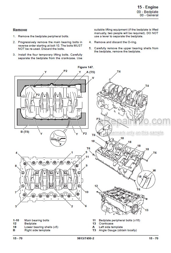 Photo 3 - JCB 325T 225T 250T 260 260T 280 330 250 270 300T 320T Service Manual Skid Steer Loader 9813-7450
