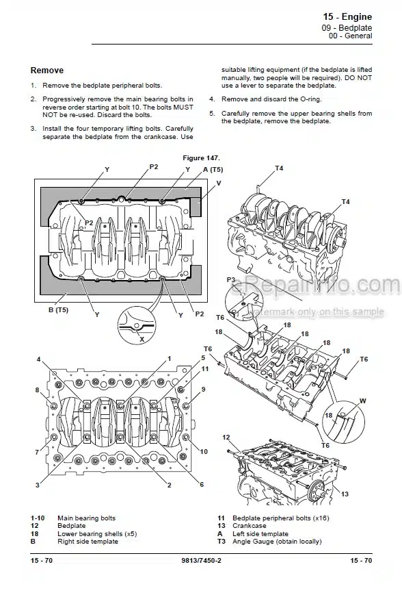 Photo 3 - JCB 325T 225T 250T 260 260T 280 330 250 270 300T 320T Service Manual Skid Steer Loader 9813-7450