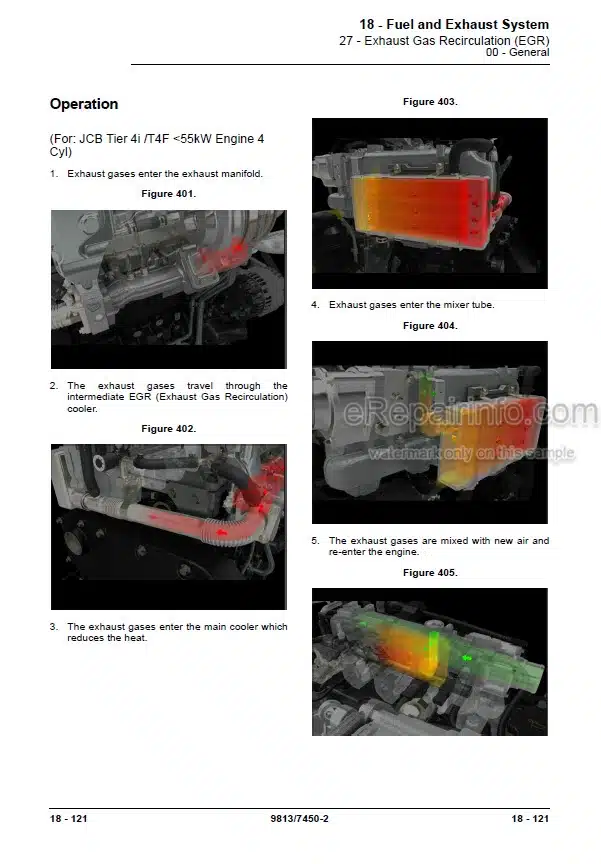 Photo 8 - JCB 325T 225T 250T 260 260T 280 330 250 270 300T 320T Service Manual Skid Steer Loader 9813-7450