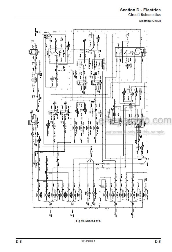 Photo 3 - JCB 2DX BSIII Service Manual Backhoe Loader 9813-0600