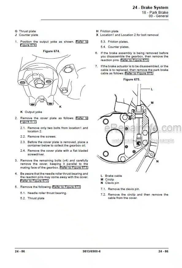 Photo 3 - JCB 3CX 4CX 5CX 5CX Wastemaster ECO Service Manual Backhoe Loader 9813-6900