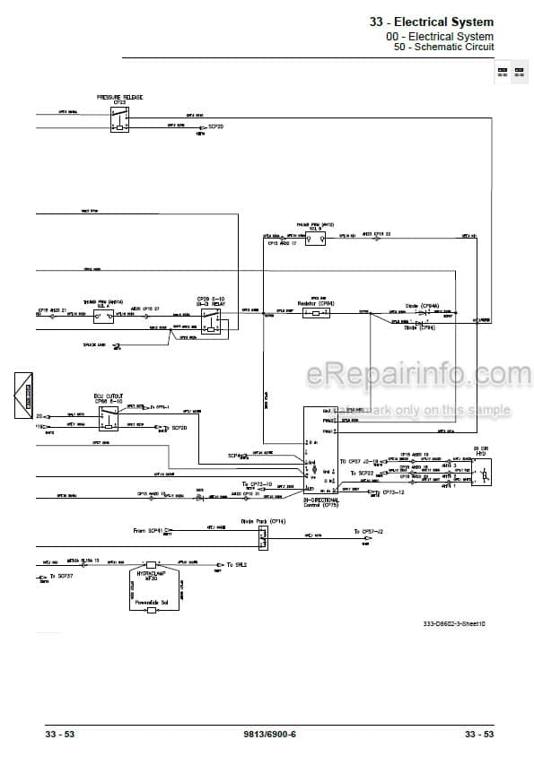 Photo 6 - JCB 3CX 4CX 5CX 5CX Wastemaster ECO Service Manual Backhoe Loader 9813-6900