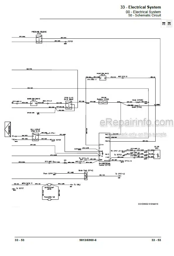 Photo 6 - JCB 3CX 4CX 5CX 5CX Wastemaster ECO Service Manual Backhoe Loader 9813-6900