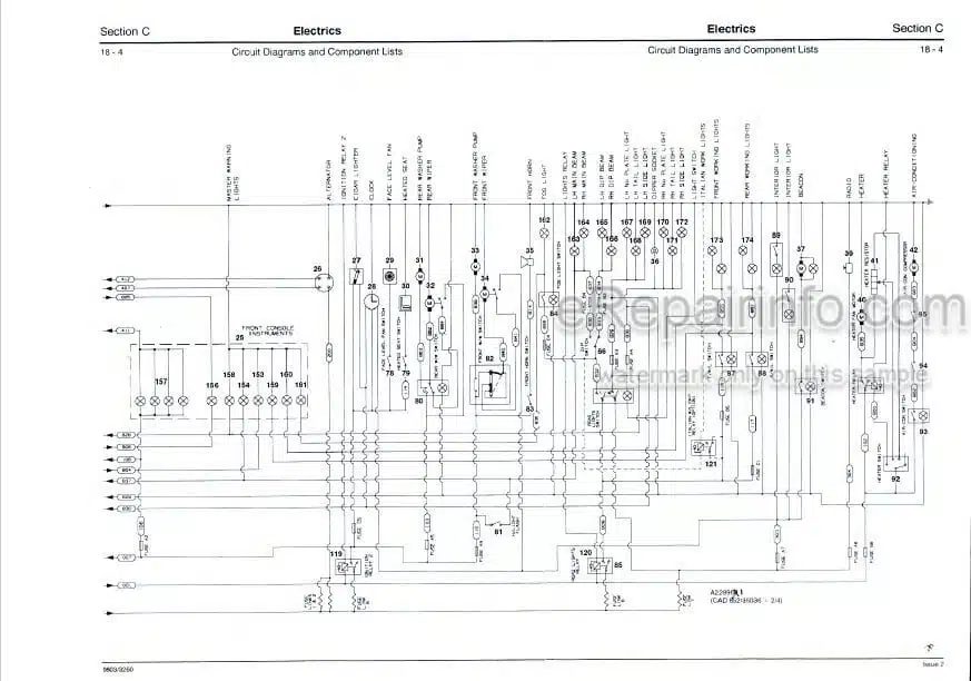 Photo 4 - JCB 3CX 4CX Service Manual Backhoe Loader 9803-3260