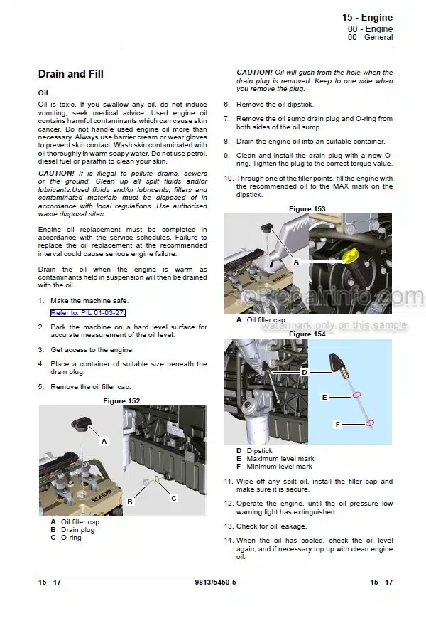 Photo 7 - JCB 3CX Service Manual Backhoe Loader 9813-6650