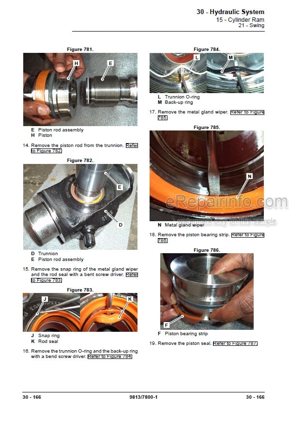 Photo 11 - JCB 3CX Service Manual Backhoe Loader 9813-7800