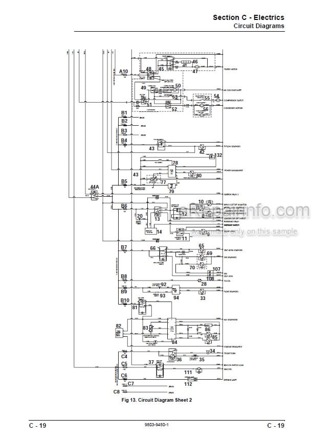 Photo 6 - JCB Robot 160 160HF 170 170HF 180 180HF 180T 180THF Service Manual Skid Steer Loader 9803-9450