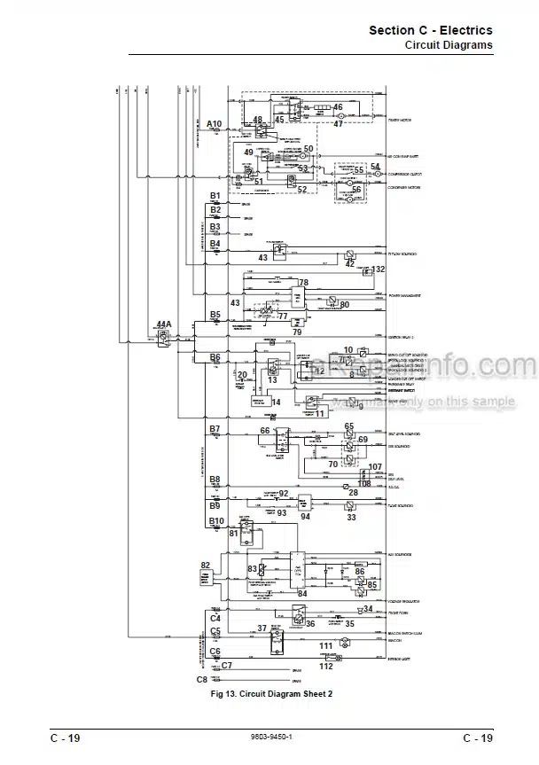 Photo 6 - JCB Robot 160 160HF 170 170HF 180 180HF 180T 180THF Service Manual Skid Steer Loader 9803-9450