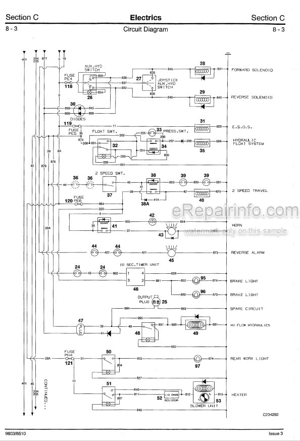 Photo 6 - JCB Robot 185 1105 Service Manual Skid Steer Loader 9803-8510