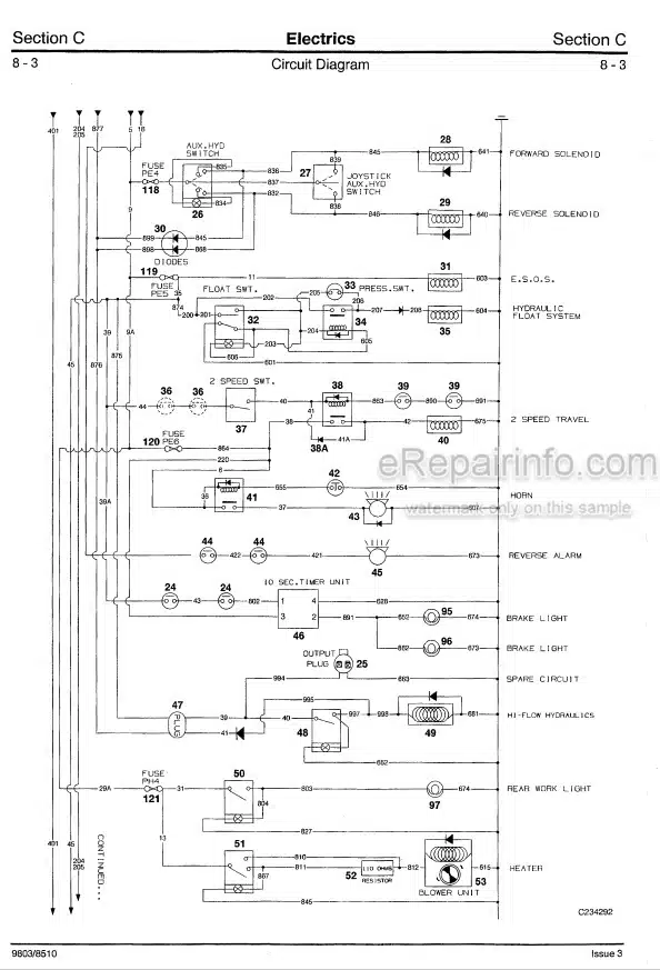 Photo 6 - JCB Robot 185 1105 Service Manual Skid Steer Loader 9803-8510