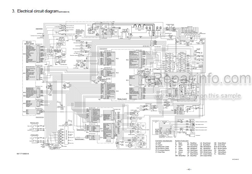 Photo 3 - Kato HD2310III HD1023III -LC Super Exceed Service Manual Hydraulic Excavator 306351