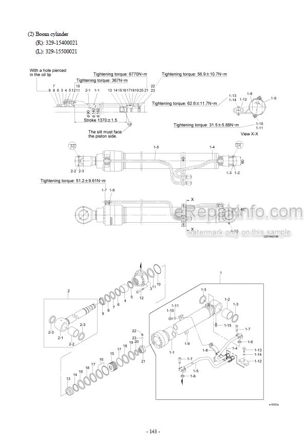 Photo 6 - Kato HD2310III HD1023III -LC Super Exceed Service Manual Hydraulic Excavator 306351