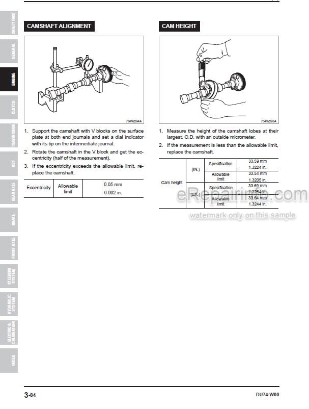 Photo 6 - Kioti Daedong CK2510 CK2810 CK3010 CK2510H CK2810H CK3010H Workshop Manual Tractor DU74-W00