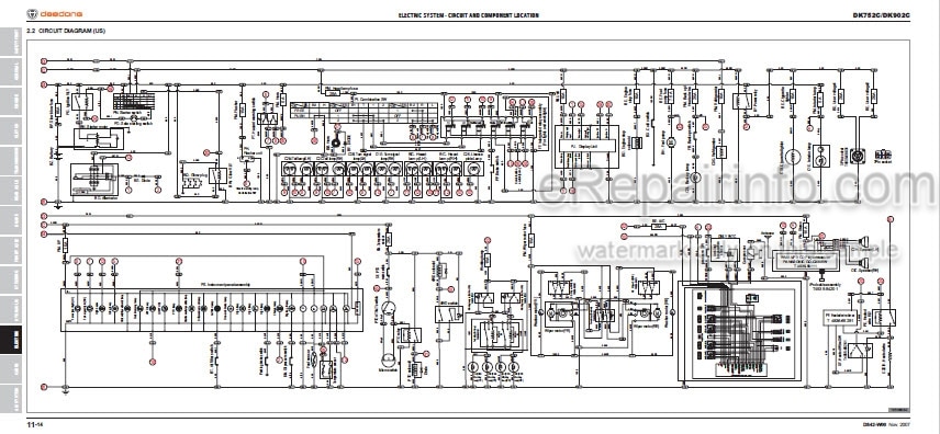 Photo 6 - Kioti Daedong DK752C DK902C Workshop Manual Tractor DS42-W00