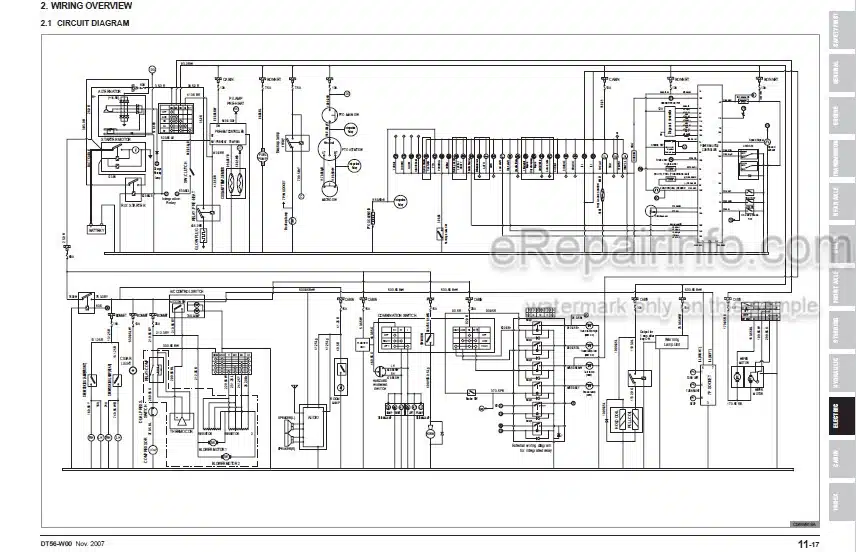 Photo 5 - Kioti Daedong FX751 Workshop Manual Tractor DT56-W00