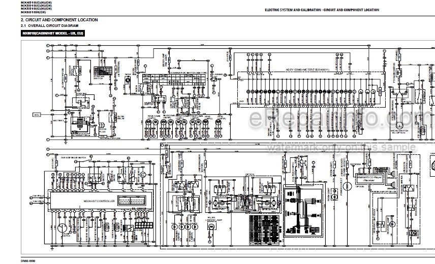 Photo 6 - Kioti Daedong NX4510 NX5010 NX5510 NX6010 Workshop Manual Tractor DN60-W00