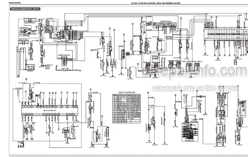 Photo 6 - Kioti Daedong RX6010C RX6010PC Workshop Manual Tractor DH80-W00