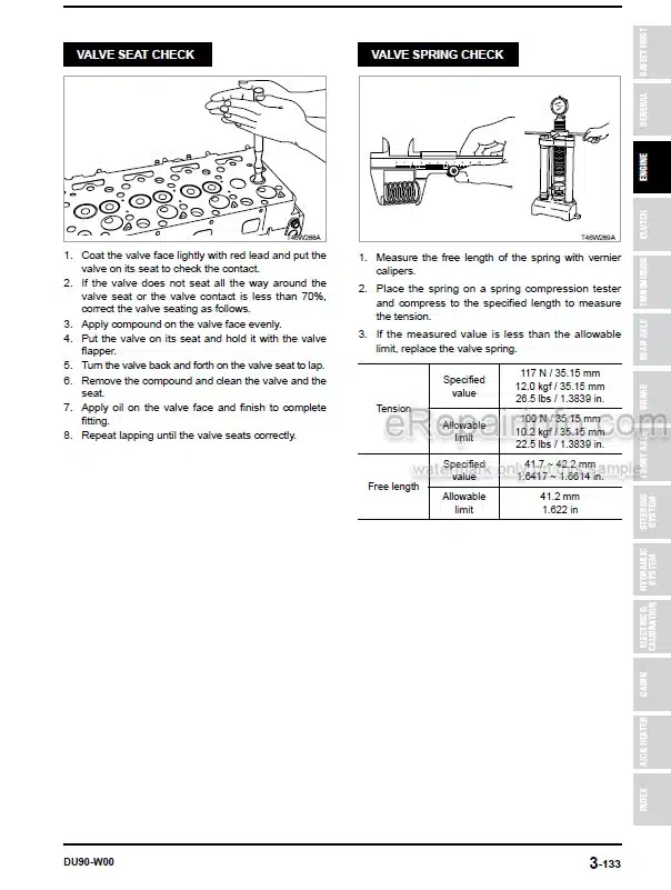 Photo 6 - Kioti Daedong RX6020C RX6020PC RX6620C RX6620PC RX7320C RX7620C RX7320PC RX7620PC Workshop Manual Tractor DU90-W00