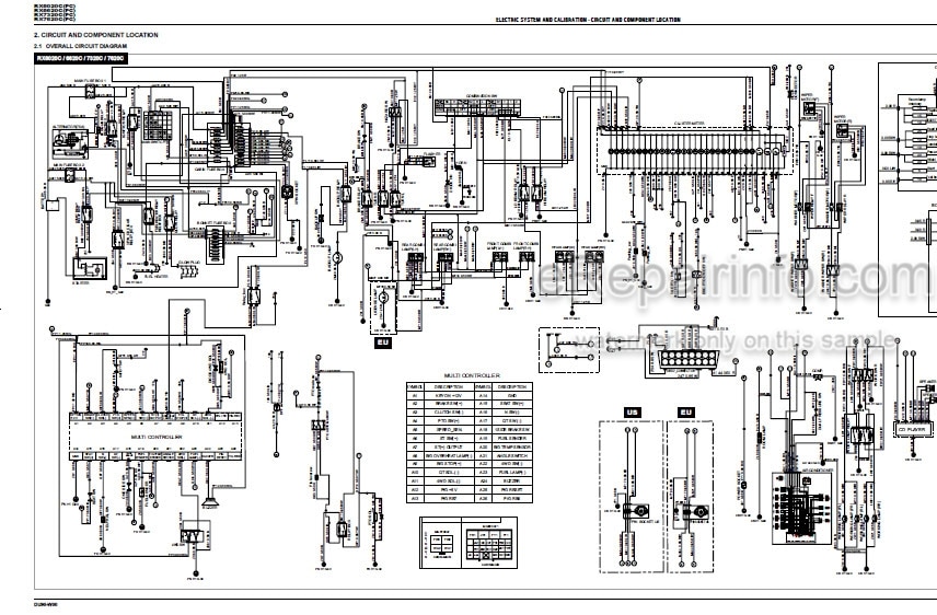 Photo 5 - Kioti Daedong RX6020C RX6020PC RX6620C RX6620PC RX7320C RX7620C RX7320PC RX7620PC Workshop Manual Tractor DU90-W00