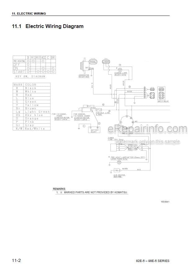 Photo 4 - Komatsu 82E 98E Series Shop Manual Diesel Engine SEBM035102