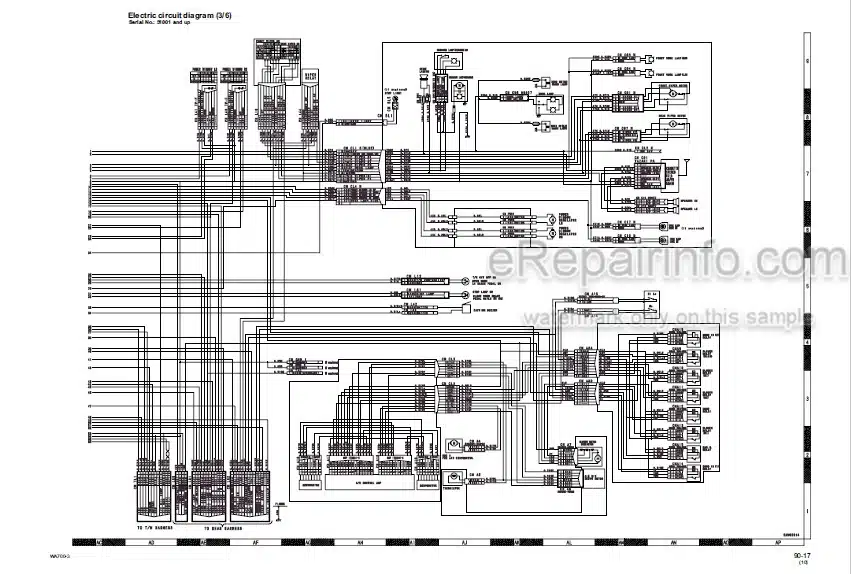 Photo 4 - Komatsu Avance WA700-3 WA700-3D Shop Manual Wheel Loader SEBM013311