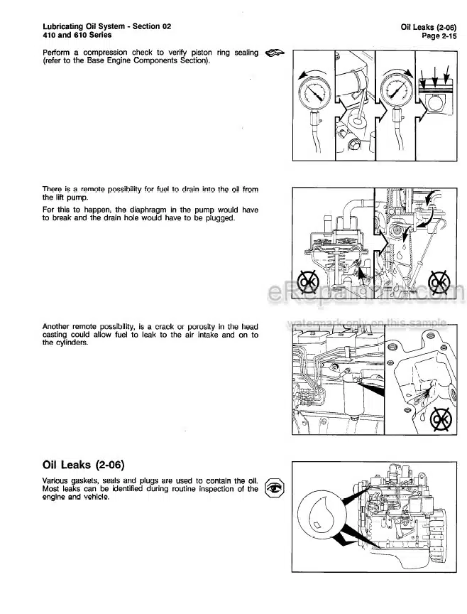 Photo 5 - Komatsu KDC410 KDC610 Shop Manual Engine