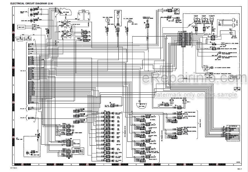 Photo 6 - Komatsu PC1100-6 PC1100SP-6 PC1100LC-6 Shop Manual Excavator SEBM014206