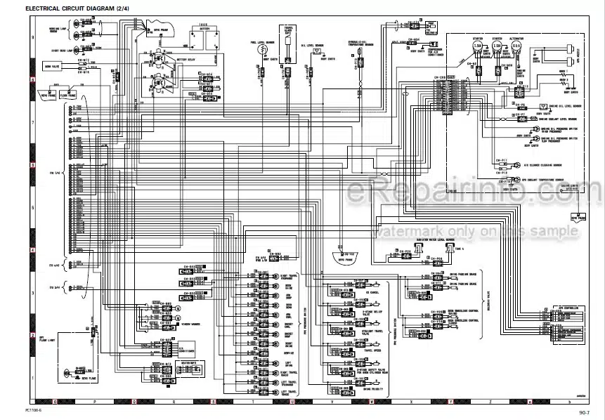 Photo 6 - Komatsu PC1100-6 PC1100SP-6 PC1100LC-6 Shop Manual Excavator SEBM014206