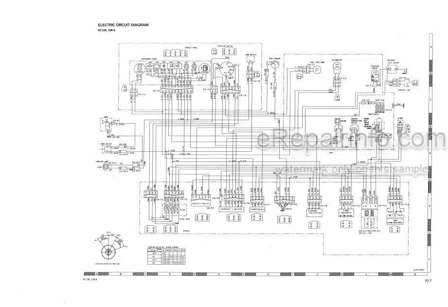 Photo 5 - Komatsu PC12R-8 PC15R-8 Shop Manual Excavator SEBM013103