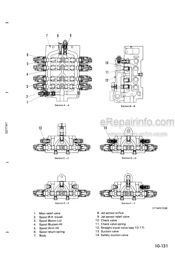Photo 6 - Komatsu PC1600-1 Shop Manual Excavator SEBM021TA103