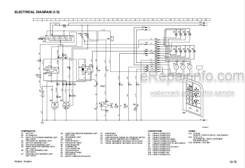 Photo 6 - Komatsu PC35R-8 PC45R-8 Deluxe Shop Manual Excavator WEBM003900