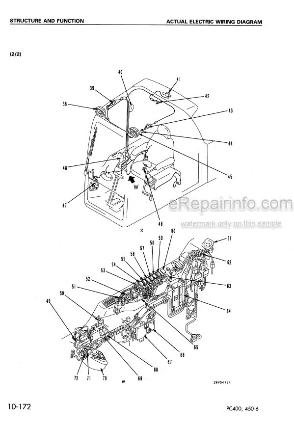 Photo 6 - Komatsu PC400 PC450 PC400-6 PC400LC-6 PC450-6 PC450LC-6 Shop Manual Excavator SEBM014507